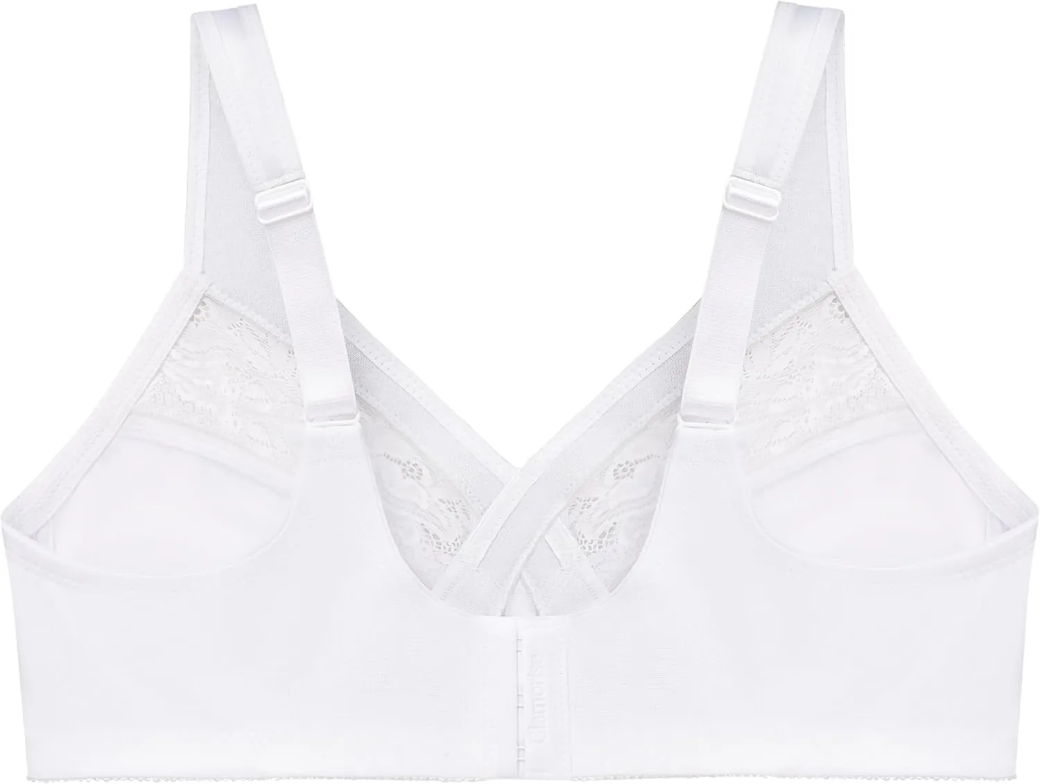 Glamorise Women's Full Figure Wirefree Minimizer Support Bra #1003