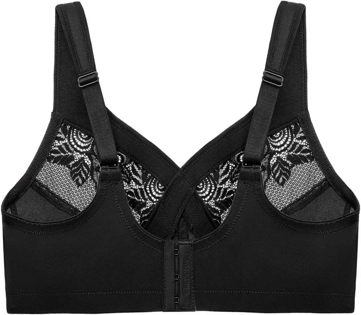 Glamorise Women's Full Figure Wirefree Minimizer Support Bra #1003