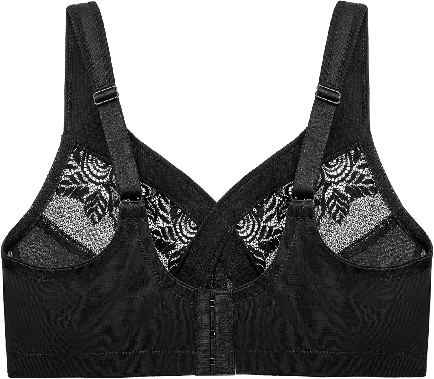 Glamorise Women's Full Figure Wirefree Minimizer Support Bra #1003