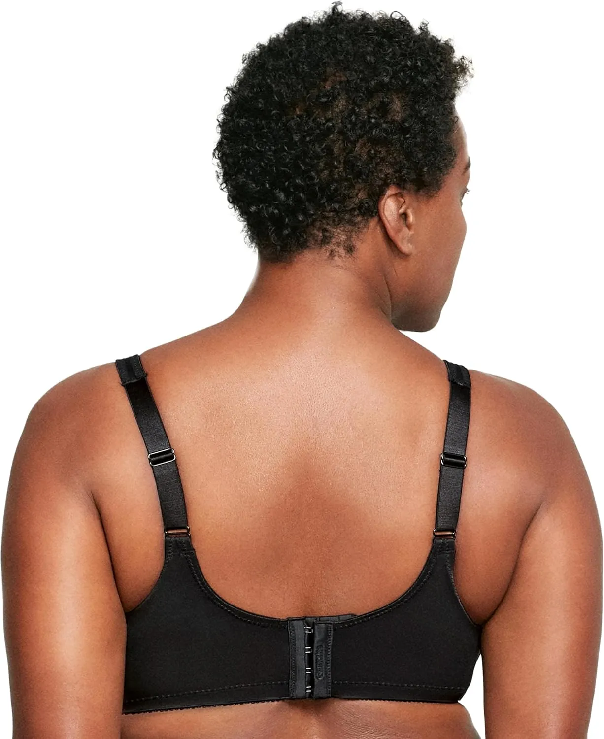Glamorise Women's Full Figure Wirefree Minimizer Support Bra #1003