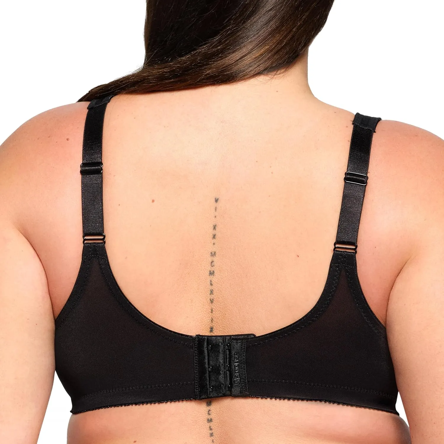 Glamorise Women's Full Figure Wirefree Minimizer Support Bra #1003
