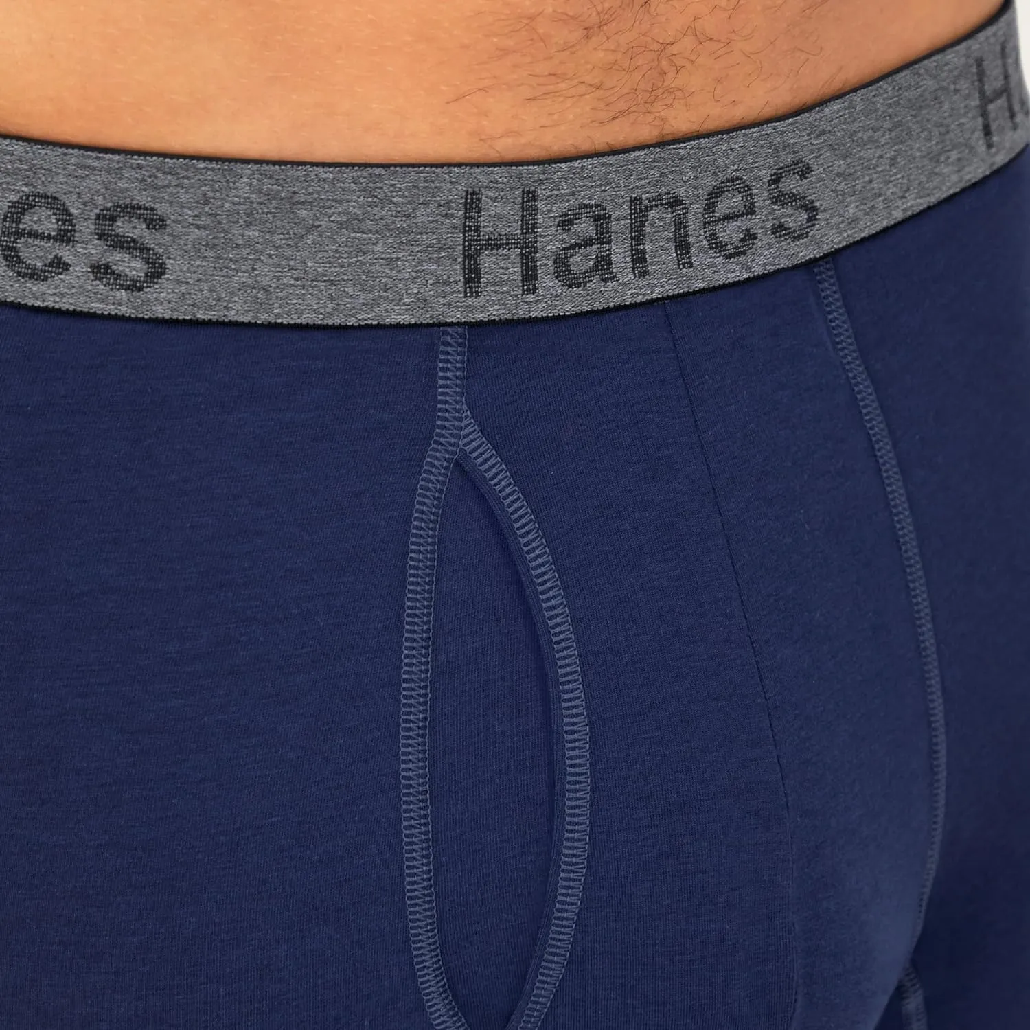 Hanes Men's Comfort Flex Fit Boxer Briefs, Ultra Soft Stretch, Long Leg & Regular Leg, 3- Pack