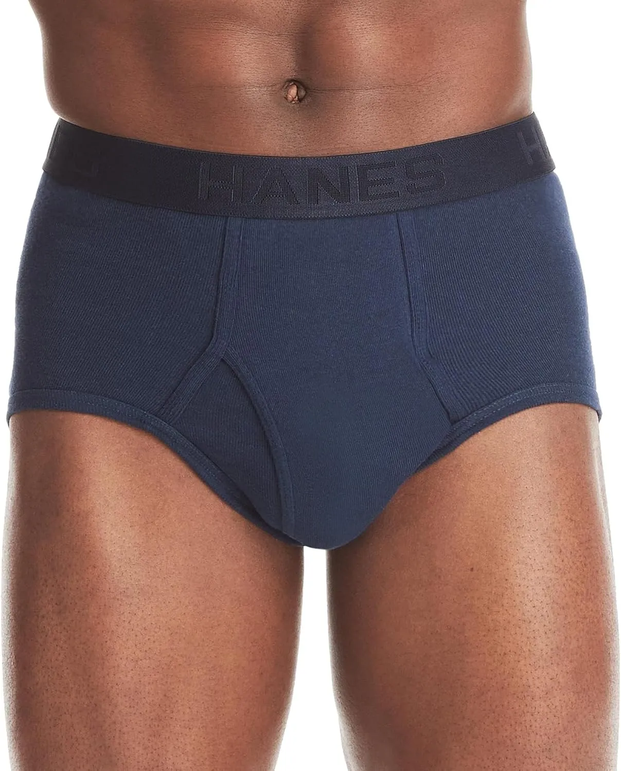 Hanes Men's Tagless Briefs, Soft Moisture Wicking Underwear, Tagless, 7-pack
