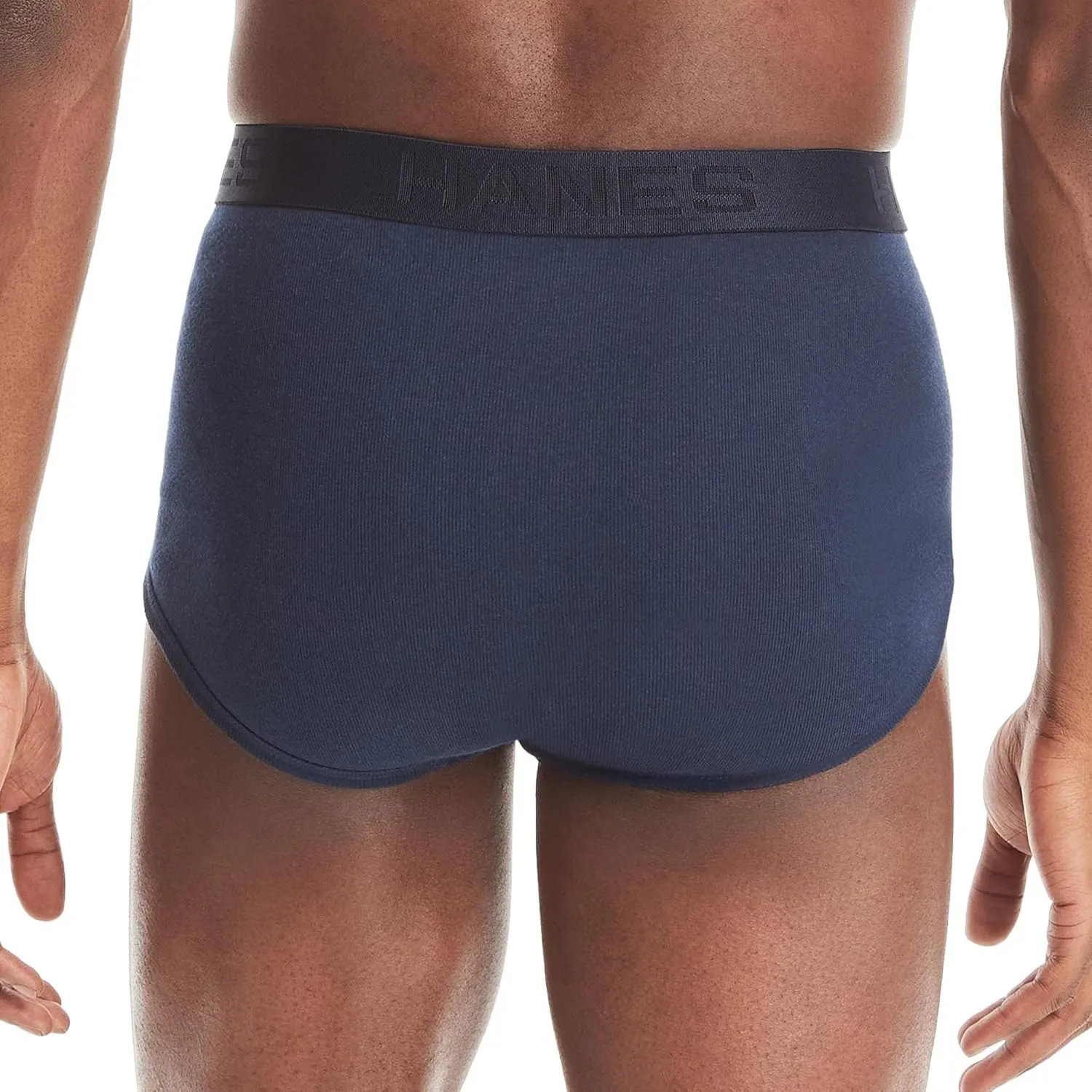 Hanes Men's Tagless Briefs, Soft Moisture Wicking Underwear, Tagless, 7-pack