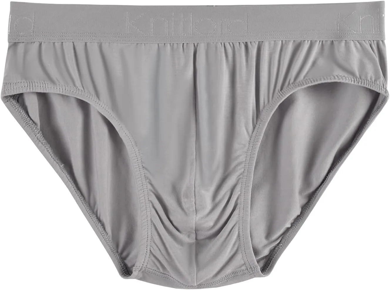 KNITLORD Men's Underwear Bamboo Viscose Soft Lightweight Mid/Low Rise Briefs 3 or 4 Pack