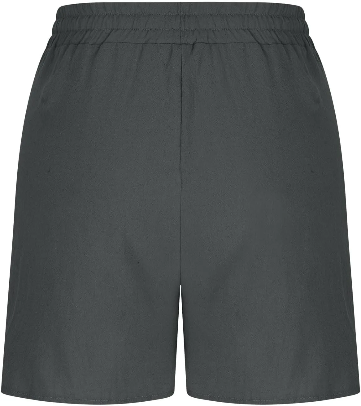 Lounge Shorts for Women Drawstring Summer Pull on Shorts Elastic High Waisted Wide Leg Short Beach Pants with Pockets