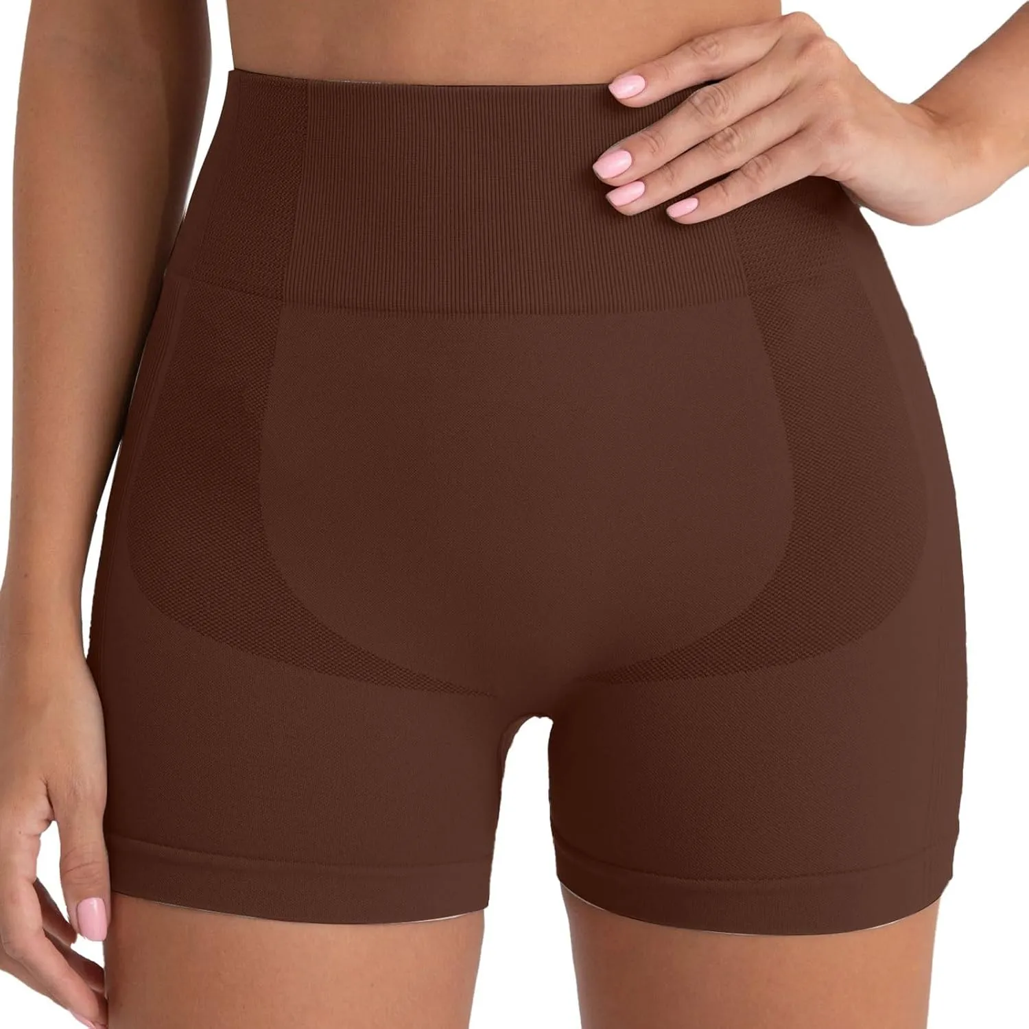 Lounge Shorts for Women Non See Through Yoga Leghings Shorts High Waist Stretch Booty Short for Gym Yoga Running