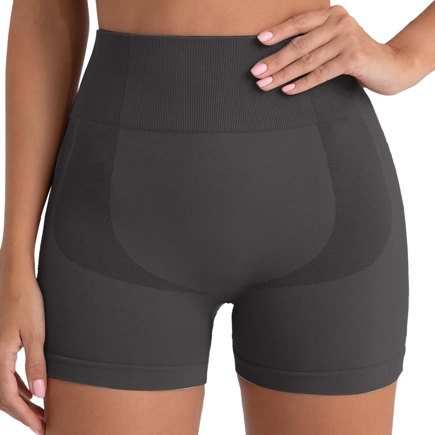 Lounge Shorts for Women Non See Through Yoga Leghings Shorts High Waist Stretch Booty Short for Gym Yoga Running
