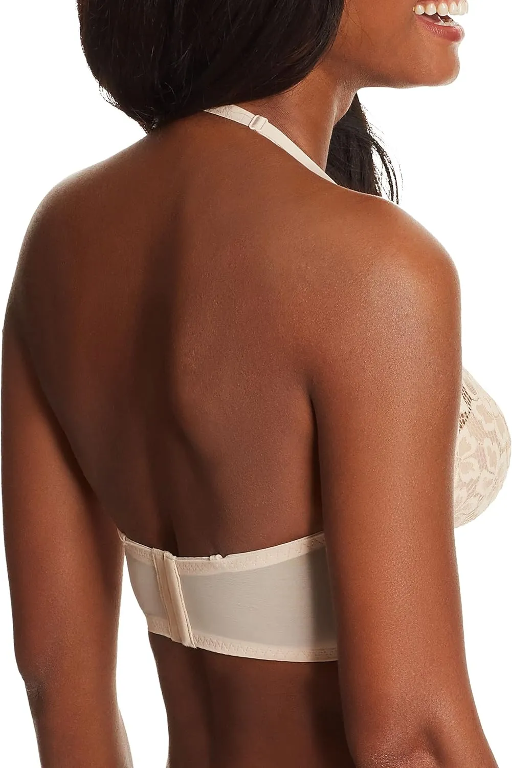 Maidenform Women's Wireless Bralette, Pure Comfort Lace Longline Bra, Convertible Bra for Women
