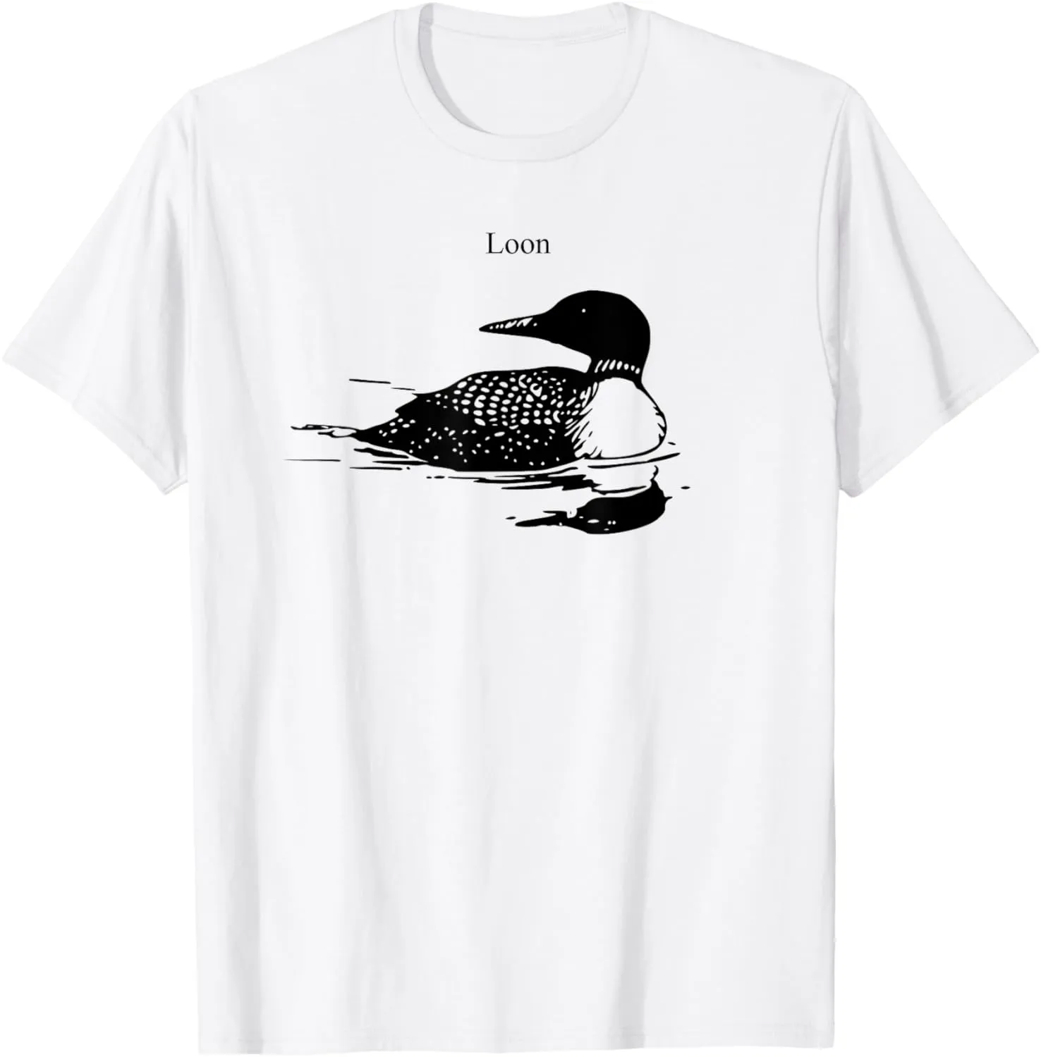 Northern Loon T-shirt Bird Lover T-Shirt