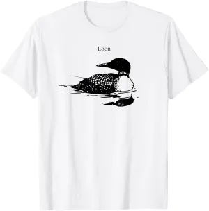 Northern Loon T-shirt Bird Lover T-Shirt