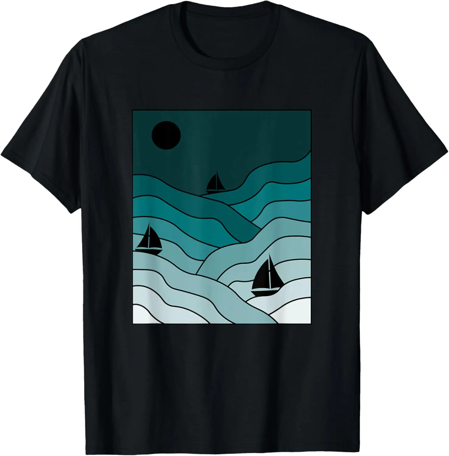Ocean Waves Shirt T-Shirt