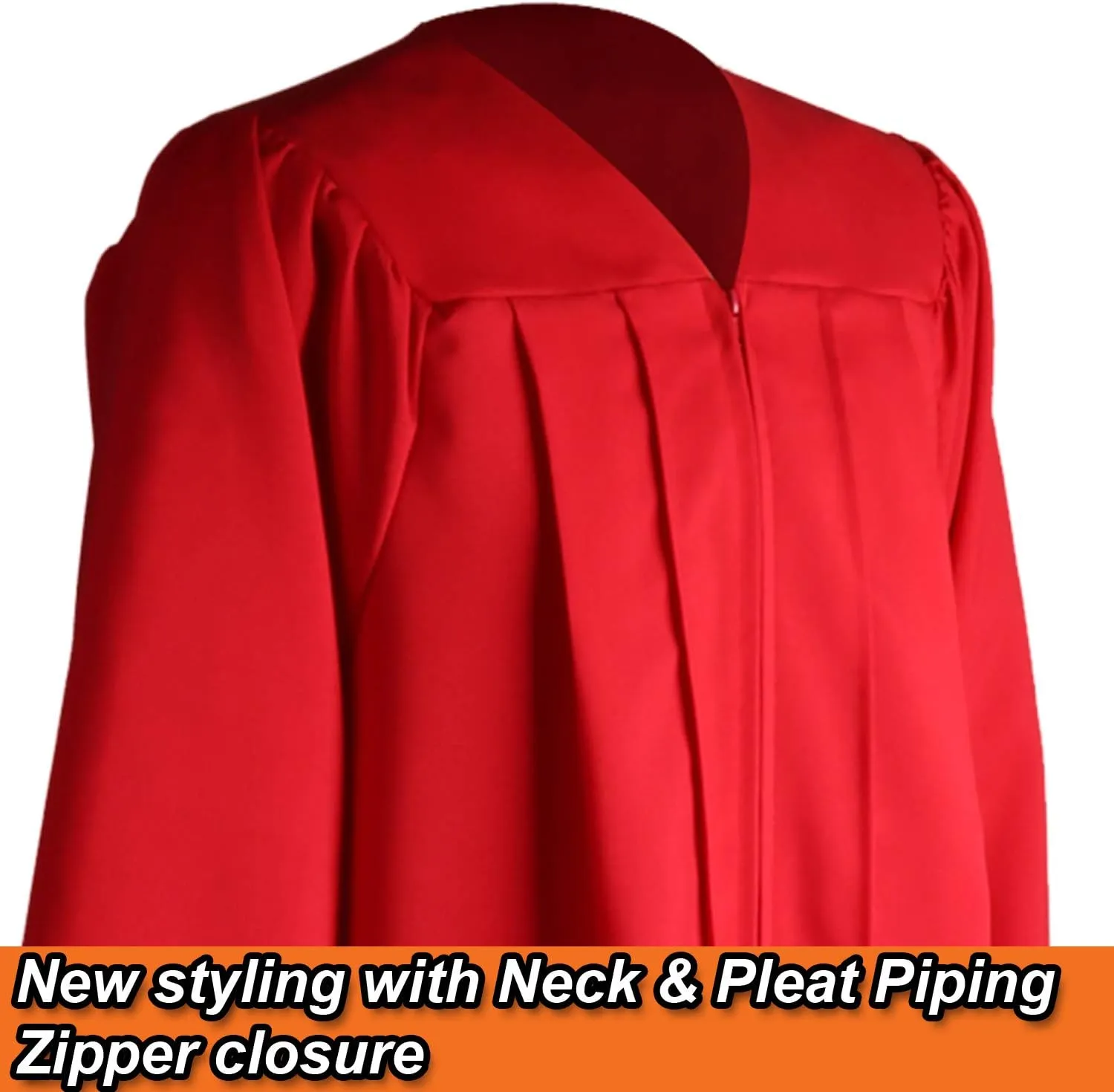 OSBO GradSeason Unisex Matte Robes for Graduation Gown, Choir Robes, Pulpit Robe and Pastor