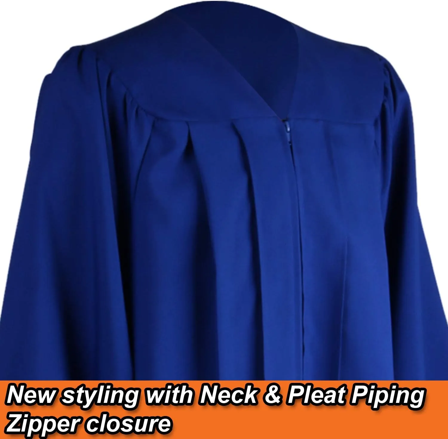 OSBO GradSeason Unisex Matte Robes for Graduation Gown, Choir Robes, Pulpit Robe and Pastor