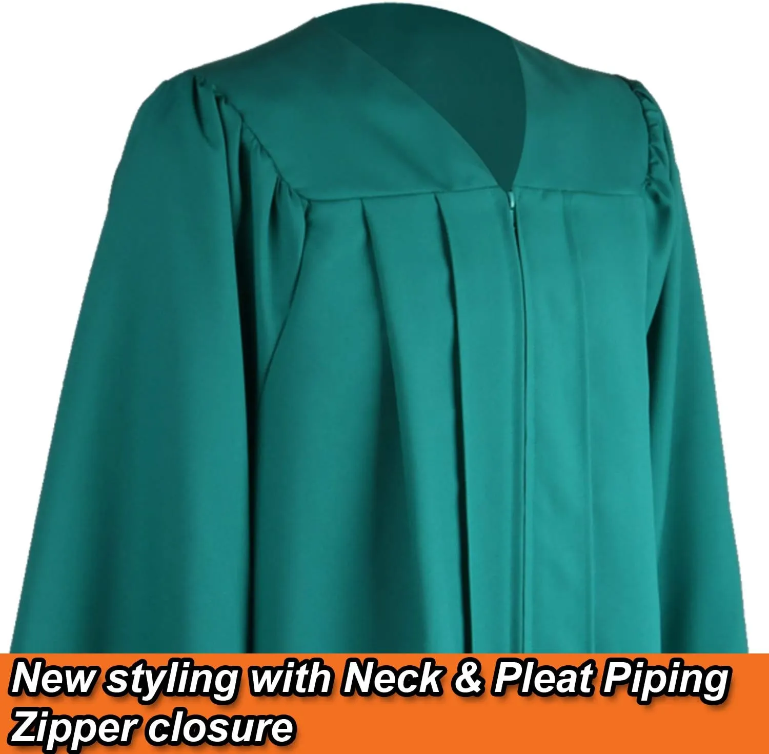 OSBO GradSeason Unisex Matte Robes for Graduation Gown, Choir Robes, Pulpit Robe and Pastor