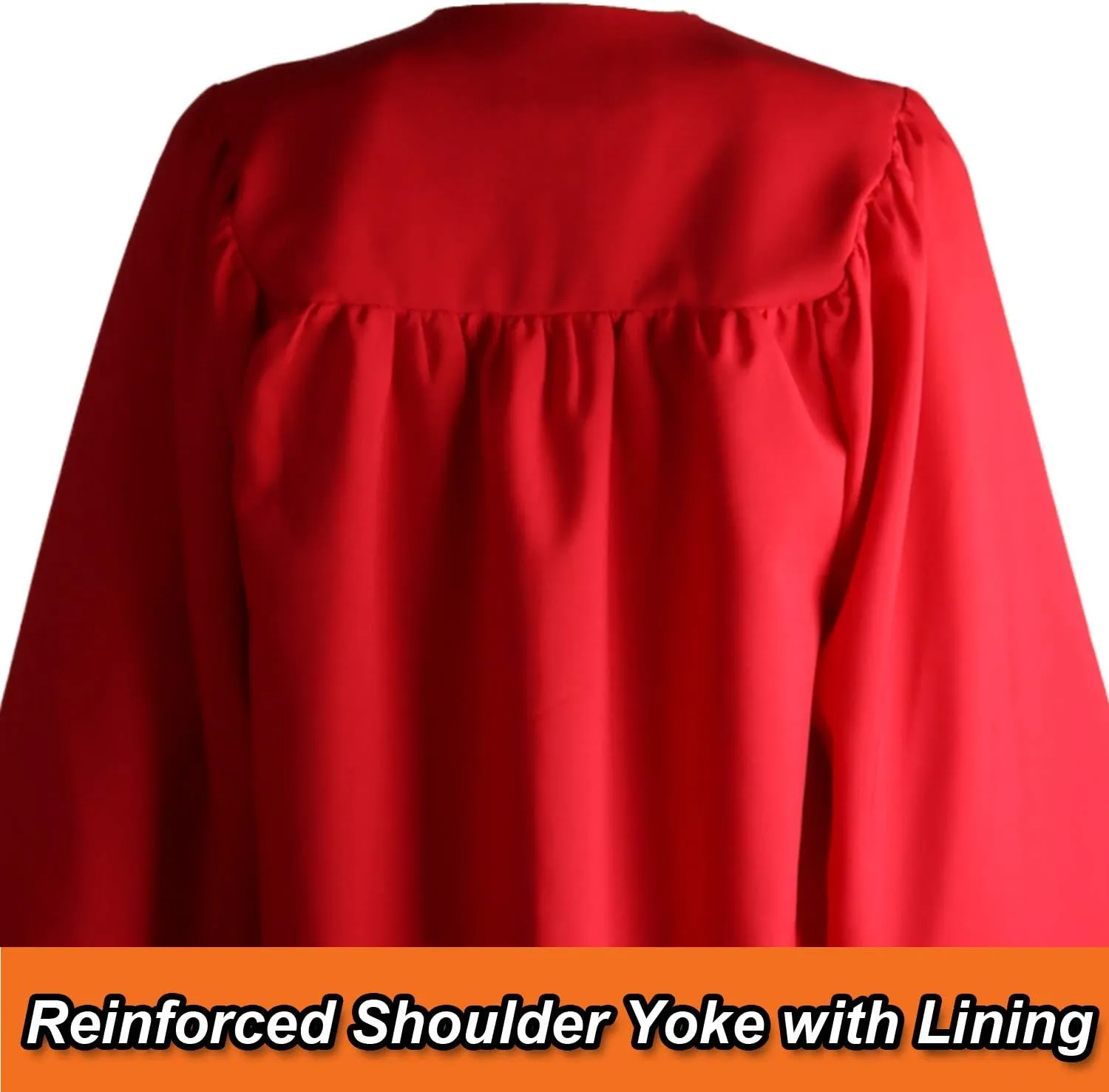OSBO GradSeason Unisex Matte Robes for Graduation Gown, Choir Robes, Pulpit Robe and Pastor