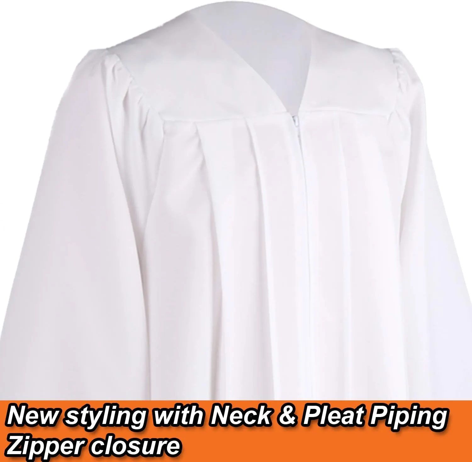 OSBO GradSeason Unisex Matte Robes for Graduation Gown, Choir Robes, Pulpit Robe and Pastor