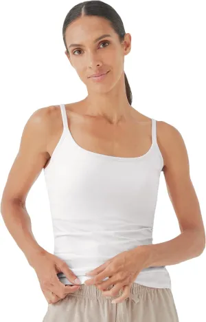 Pact Women's Cotton Camisole Tank Top with Built-in Shelf Bra