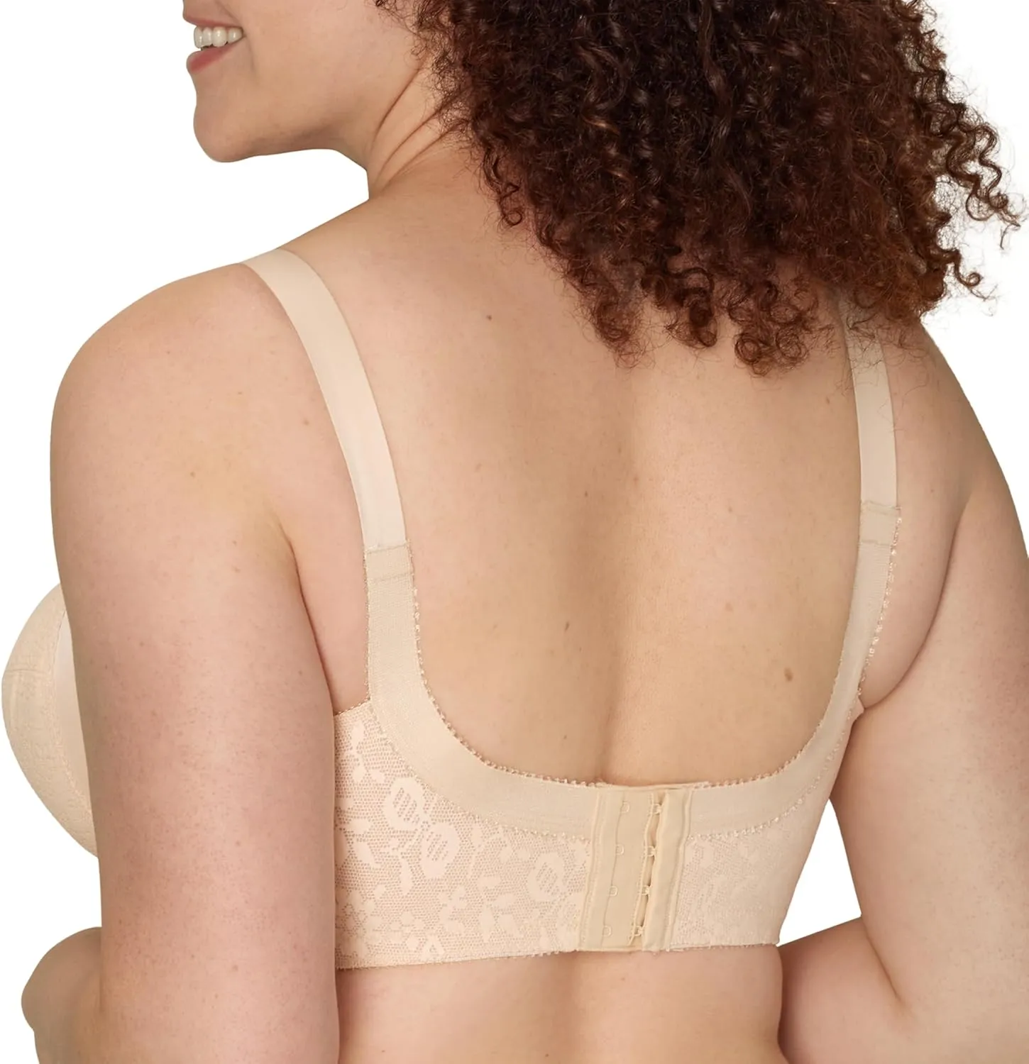 Playtex Women's Smoothing Wireless Bra, 18 Hour Plus-Size Bras Available, Full Coverage, 0020