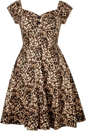 YARN & INK Retro Swing Dresses for Women 1950s Vintage Rockabilly Clothes Pinup Clothing Cocktail Party Dress