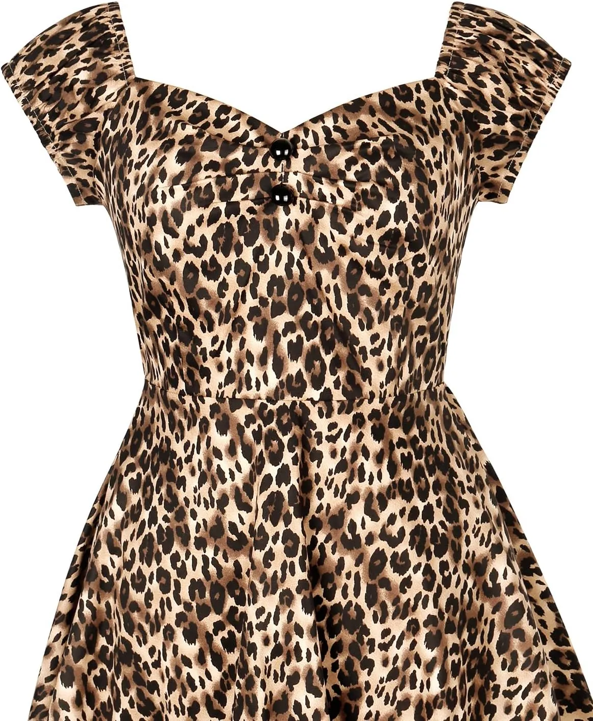 YARN & INK Retro Swing Dresses for Women 1950s Vintage Rockabilly Clothes Pinup Clothing Cocktail Party Dress