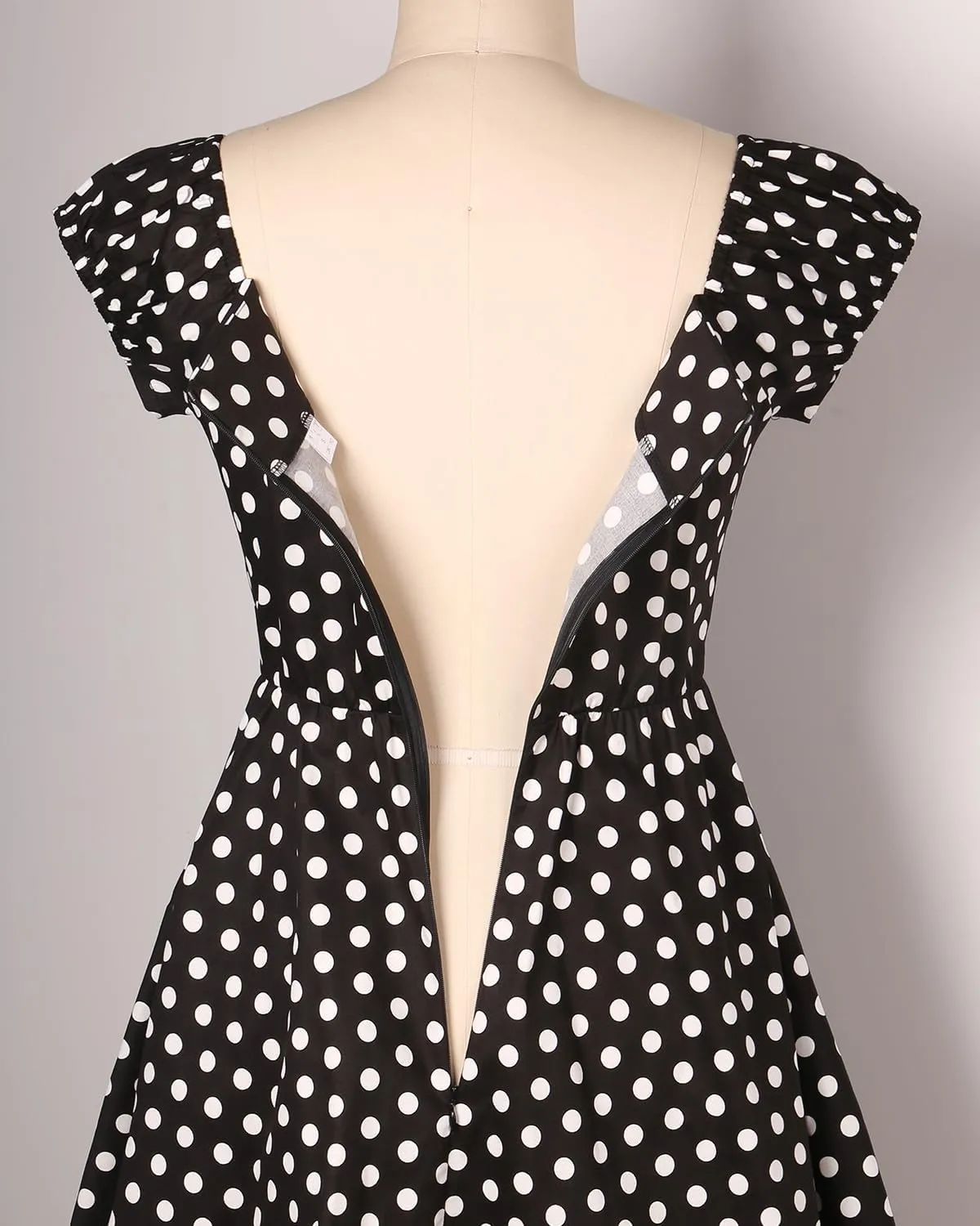 YARN & INK Retro Swing Dresses for Women 1950s Vintage Rockabilly Clothes Pinup Clothing Cocktail Party Dress