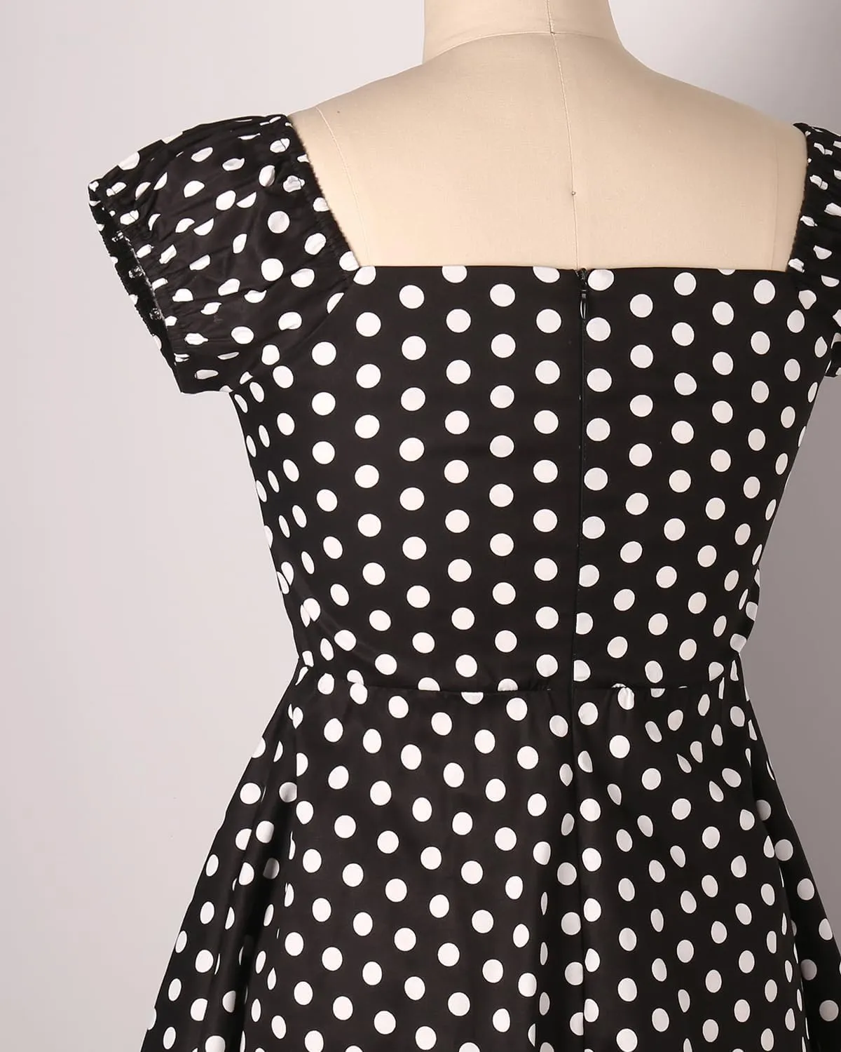YARN & INK Retro Swing Dresses for Women 1950s Vintage Rockabilly Clothes Pinup Clothing Cocktail Party Dress