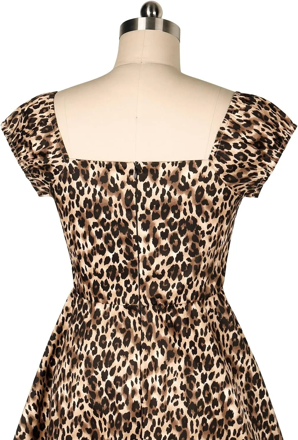 YARN & INK Retro Swing Dresses for Women 1950s Vintage Rockabilly Clothes Pinup Clothing Cocktail Party Dress