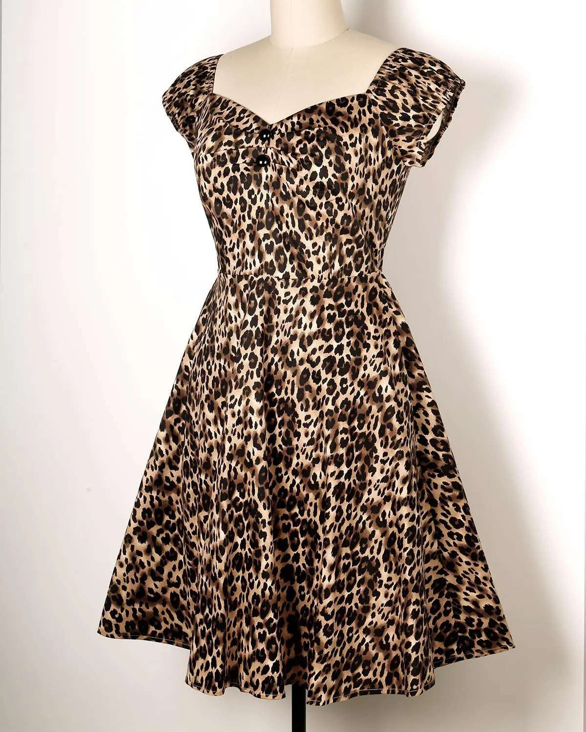 YARN & INK Retro Swing Dresses for Women 1950s Vintage Rockabilly Clothes Pinup Clothing Cocktail Party Dress